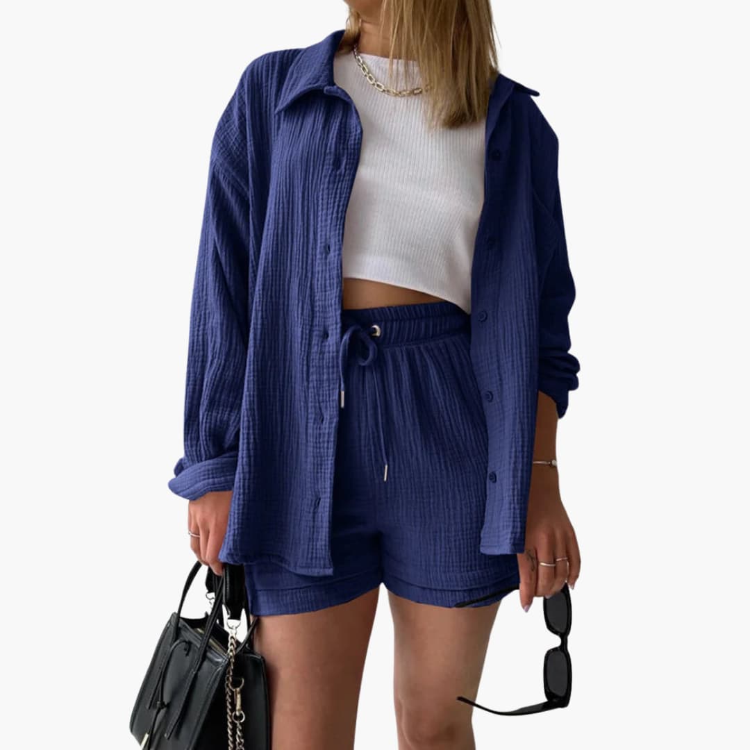 Aurélie™ | Ensemble deux-pièces chic et décontracté