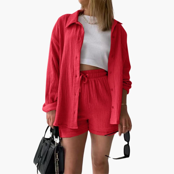 Aurélie™ | Ensemble deux-pièces chic et décontracté