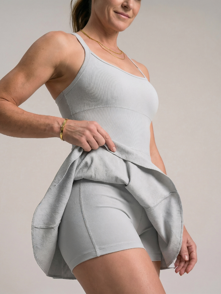 Zerelle | Robe de Tennis à Dos Dénudé