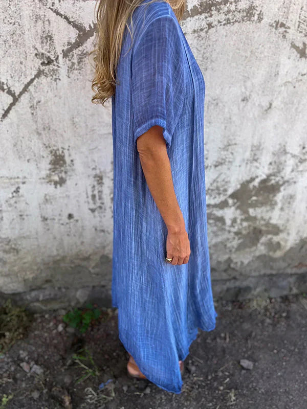 Marisol | Robe maxi fluide avec décolleté en V