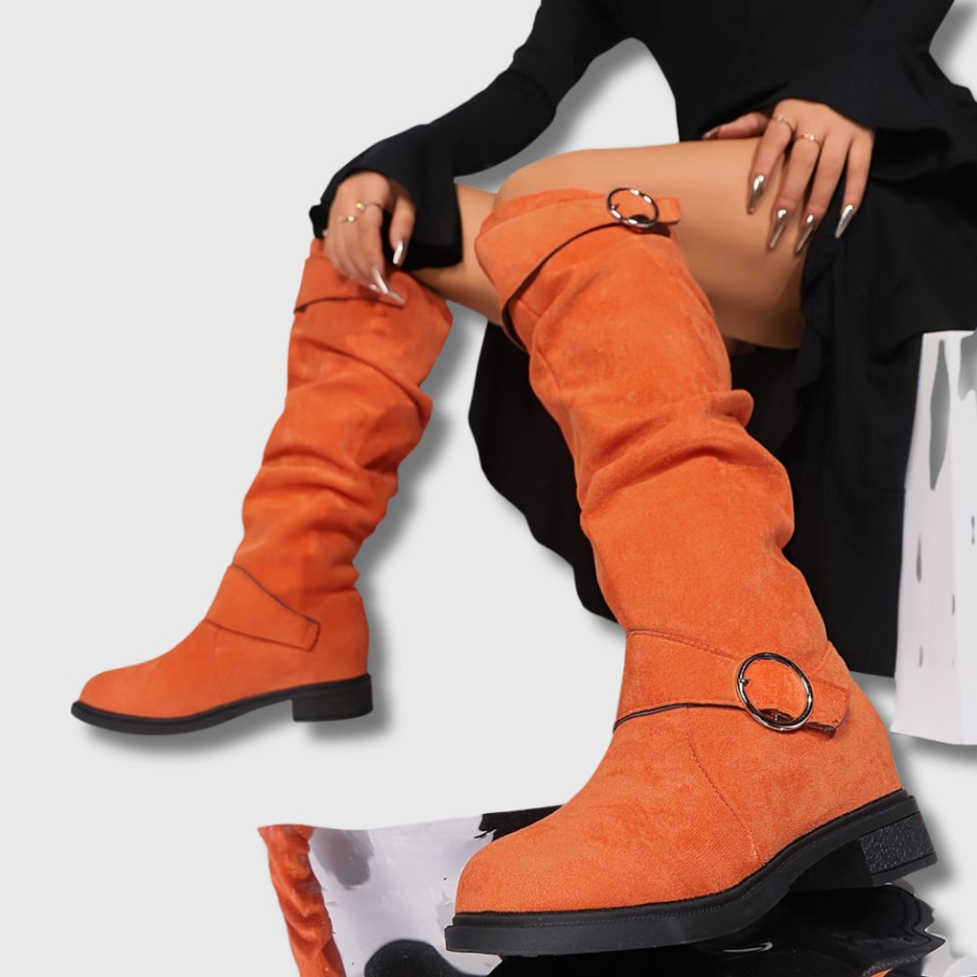 Christelle™ | Bottes Femme à Ceinture