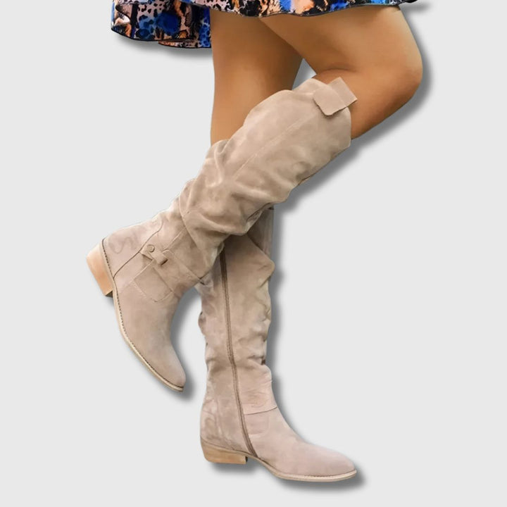 Leona™ | Bottes Femme en Cui