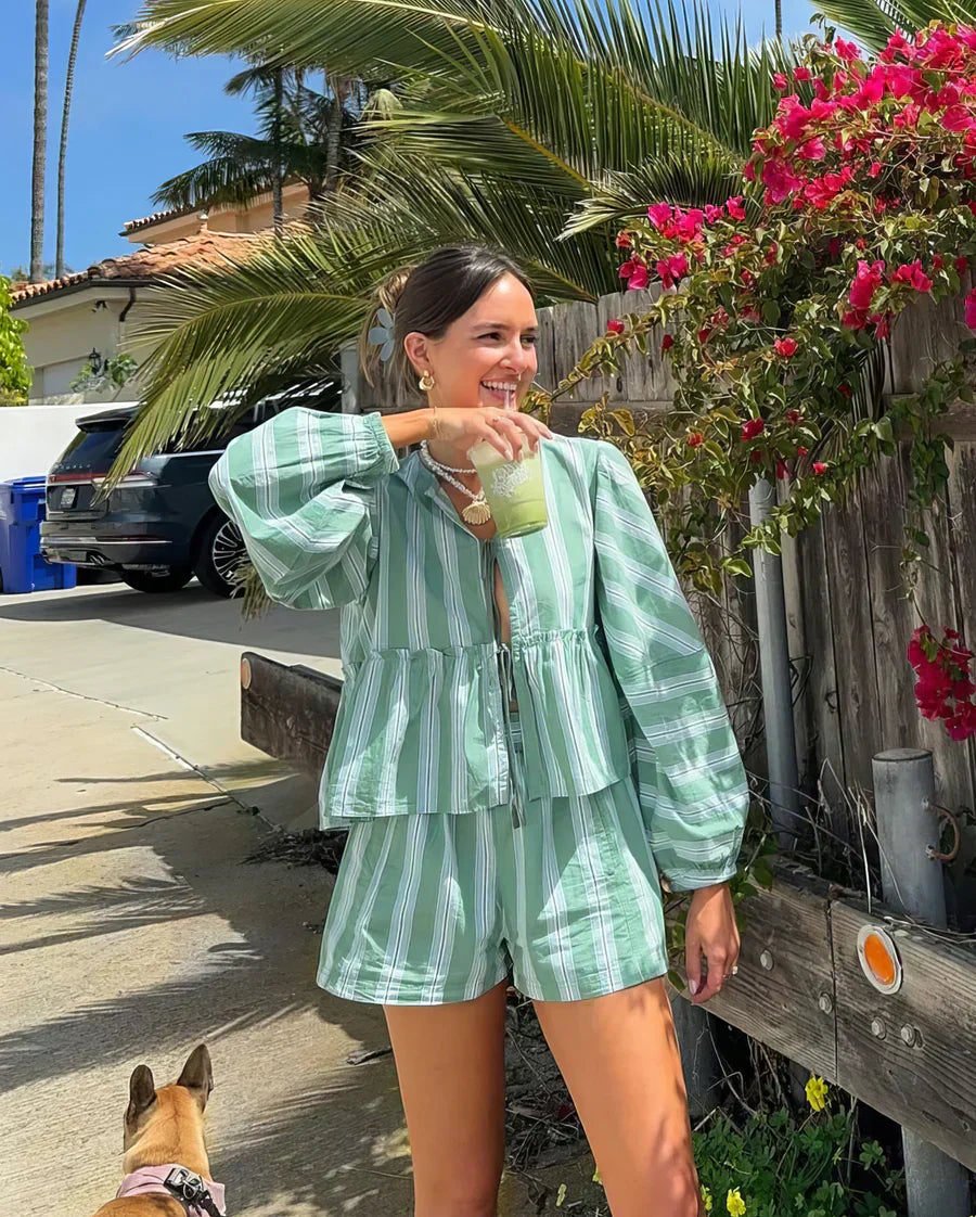 Grace™ | Ensemble Rayé d’Été